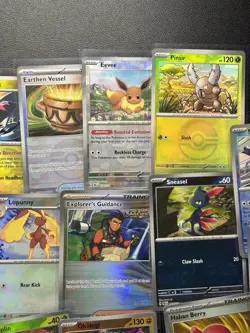 Lot Of 18 Pokemon TCG Prismatic Evolutions Pokeball Cards Near Mint - Image 3