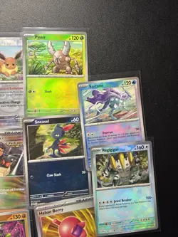 Lot Of 18 Pokemon TCG Prismatic Evolutions Pokeball Cards Near Mint - Image 4