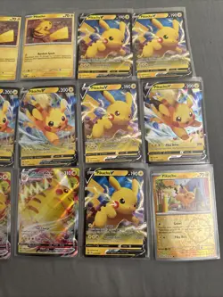 15 Card Lot Pokemon Trading Card Game TCG Pikachu SWSH Cosmos VMAX - Image 3