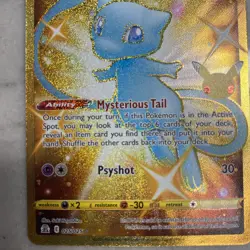 Pokemon Card - Mew 025/025 Secret Rare Celebrations 25th Anniversary Gold NM - Image 4