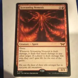 Screaming Nemesis Duskmourn: House of Horror Red Mythic Creature Spirit Regular - Image 1