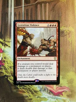 1x Gratuitous Violence NM Eng MTG - Bloomburrow Commander - Image 1