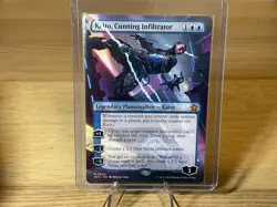 MTG - Kaito, Cunning Infiltrator - Borderless Mythic #358 - Foundations NM - Image 1