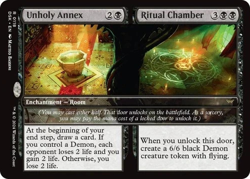 Unholy Annex Ritual Chamber R MTG Duskmourn: House of Horror M/NM, English - Image 1