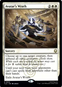 Avatar's Wrath Avatar: The Last Airbender Magic MTG NM - Image 1