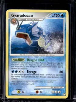 2007 Pokemon Diamond & Pearl Mysterious Treasures Gyarados #26/123 - Image 1