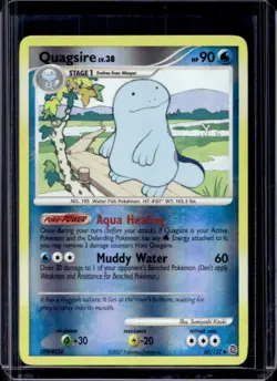 2007 Pokemon Diamond & Pearl Secret Wonders Quagsire Reverse Holo #60/132 - Image 1
