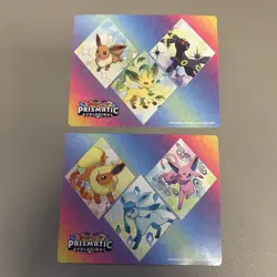 Pokemon TCG - Prismatic Evolutions - Tech Sticker Set - Set Of 2 Sheets - Image 1
