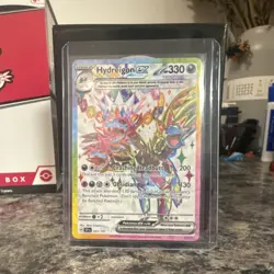 Pokemon TCG Hydreigon ex 223/191 Sv08: Surging Sparks Holo Ultra Rare Full Art - Image 1