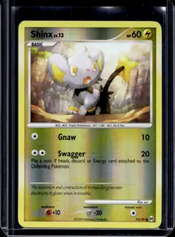 2009 Pokemon Platinum Arceus Shinx Reverse Holo #74/99 - Image 1