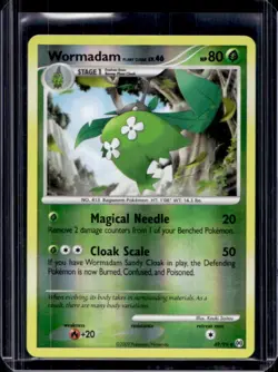 2009 Pokemon Platinum Arceus Wormadam Plant Cloak Reverse Holo #49/99 - Image 1