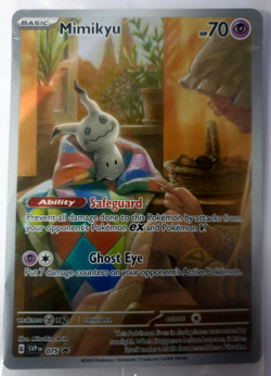 Mimikyu - Pokemon Paldean Fates - Black Star Promo - Sealed NM 075 - Image 1