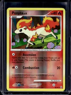 2009 Pokemon Platinum Arceus Ponyta Reverse Holo #46/99 - Image 1