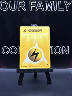 Lightning Energy 130/132 Regular Pokemon TCG Gym Challenge 1999 WOTC NM - Image 1