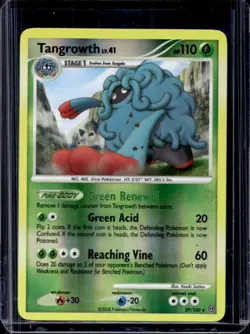 2008 Pokemon Diamond & Pearl Stormfront Tangrowth Reverse Holo #29/100 - Image 1
