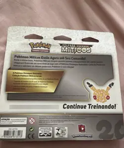 2016 Pokemon Portuguese Generations Factory Sealed Darkrai 3 Pack Blister - Image 2