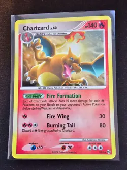 Charizard 1/99 Cosmos Holo - Arceus - Pokemon TCG - (NM) - Image 1