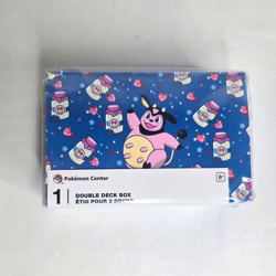 Pokemon Center MooMoo Milk Medley Double Deck Box Miltank Pokemon - NEW - Image 1