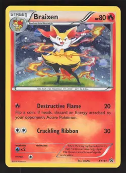 Braixen XY161 Pokemon TCG XY Promos HP - Image 1