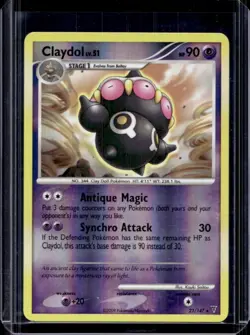2009 Pokemon Platinum Supreme Victors Claydol Reverse Holo #22/147 - Image 1
