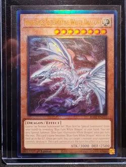 Yu-Gi-Oh Blue-Eyes Alternative White Dragon RA02-EN010 Ultimate Rare 1st Ed NM - Image 1