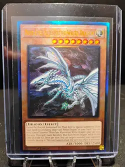 Yu-Gi-Oh Blue-Eyes Alternative White Dragon RA02-EN010 Ultimate Rare 1st Ed NM - Image 3