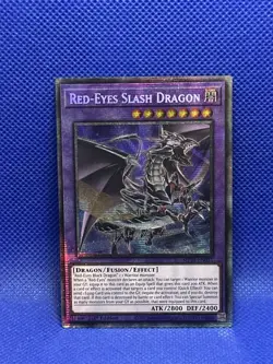 2020 Yu-Gi-Oh Red-Eyes Slash Dragon Holo MP25-EN031 NM/MINT - Image 1