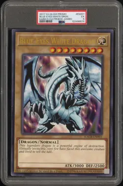2017 YU-GI-OH! PROMO KAIBA'S COLLECTOR BOX-JUMBO BLUE-EYES WHITE DRAGON PSA 5 - Image 1
