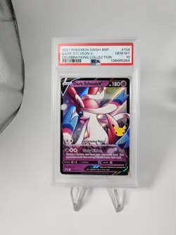 Pokemon TCG 2021 DARK SYLVEON V Celebrations SWSH134 BSP PSA 10 GEM MINT - Image 1