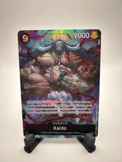 One Piece TCG Kaido OP08-079 SR Alt Art Two Legends English Holo NEAR MINT - Image 1