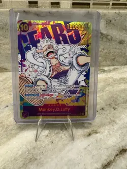 One Piece TCG OP05-119 Monkey D. Luffy Gear 5 Parallel SEC Alt Art English - Image 1
