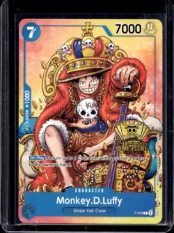 2024 One Piece Monkey.D.Luffy Promo Convention Exclusive #P-043 - Image 1