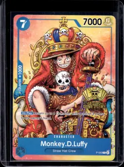 2024 One Piece Monkey.D.Luffy Promo Convention Exclusive #P-043 - Image 1