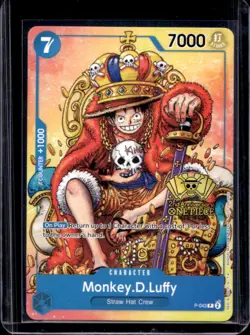2024 One Piece Monkey.D.Luffy Promo Convention Exclusive #P-043 - Image 1