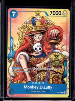 2024 One Piece Monkey.D.Luffy Promo Convention Exclusive #P-043 - Image 1