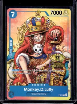 2024 One Piece Monkey.D.Luffy Promo Convention Exclusive #P-043 - Image 1