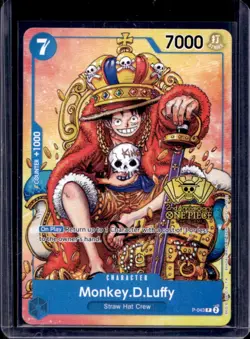 2024 One Piece Monkey.D.Luffy Promo Convention Exclusive #P-043 - Image 1
