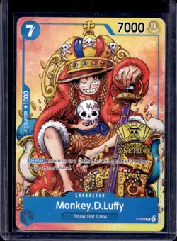 2024 One Piece Monkey.D.Luffy Promo Convention Exclusive #P-043 - Image 1
