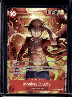 2024 One Piece Monkey.D.Luffy Treasure Booster Set #ST10-006 - Image 1
