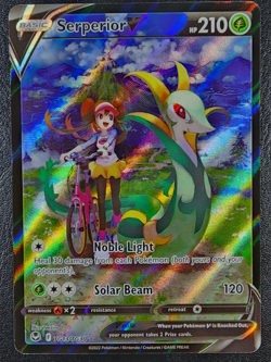 Serperior V TG13/TG30 - Trainer Gallery Full Art - Silver Tempest - Pokemon TCG - Image 1