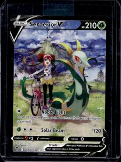 2022 Pokemon SWSH Silver Tempest Serperior V Trainer Gallery Holo #TG13/TG30 - Image 1