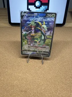 Serperior V TG13/TG30 Silver Tempest Trainer Gallery Ultra Rare Pokemon TCG NM - Image 1