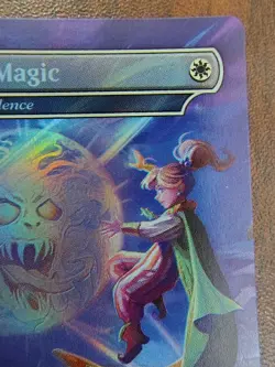 Porom's Silence Magic RAINBOW FOIL MTG Final Fantasy Secret Lair Grimoire - Image 3