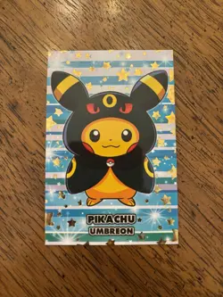 Pokemon Attacks Poncho Pikachu Eeveelution 9 Card Complete Set - Image 3