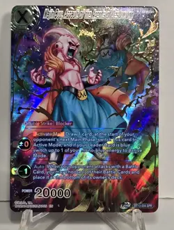 Majin Buu, Assault Of The Agents Of Destruction BT13-034 SPR FOIL DBS Card NM/M - Image 1