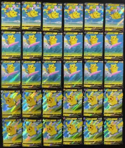 lot 30 All Pikachu V Flying Pikachu Surfing Pikachu Chinese Pokemon Cards NE40 - Image 1
