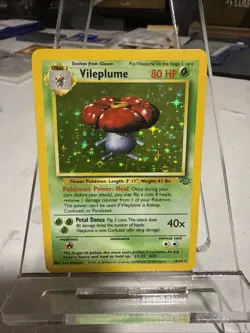 Vileplum Holo - Base Set Unlimited - 15/64 - LP Condition Pokemon Card - Image 1