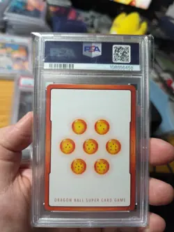 Dragon Ball Fusion World Card Case Son Goku Gold Energy Marker #E01-01 PSA 10 EN - Image 3