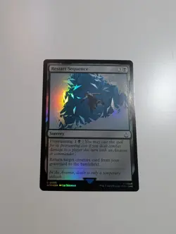 MTG - Restart Sequence (Foil) - Assassin's Creed NM/M Condition - Image 1