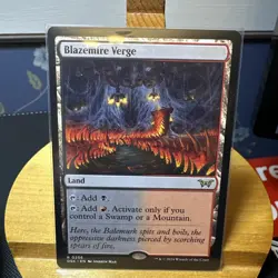 Blazemire Verge #256 Duskmourn: House of Horror NM - Image 1